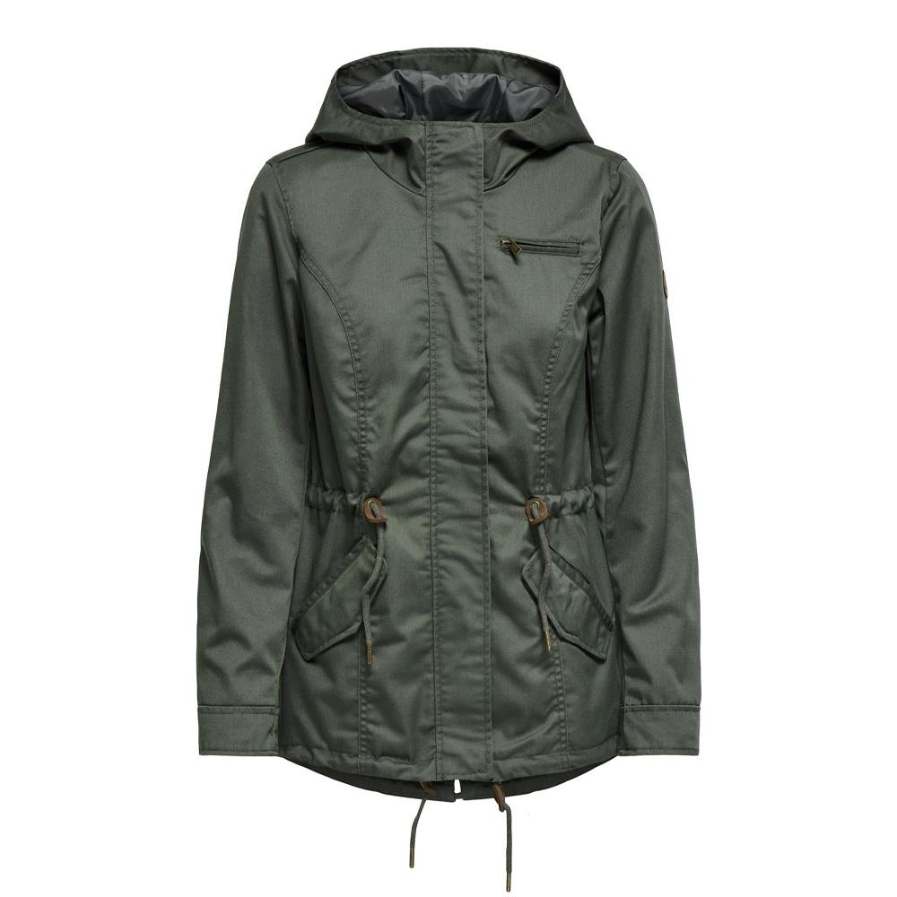 Veste Kaki Femme Only Lorca Canvas vue 3