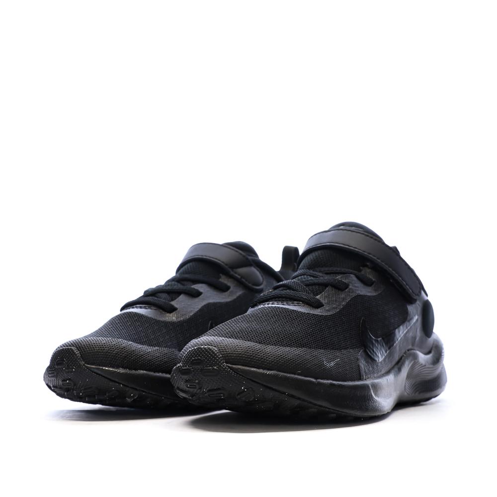 Baskets Noires Garçon Nike Revolution 7 vue 6