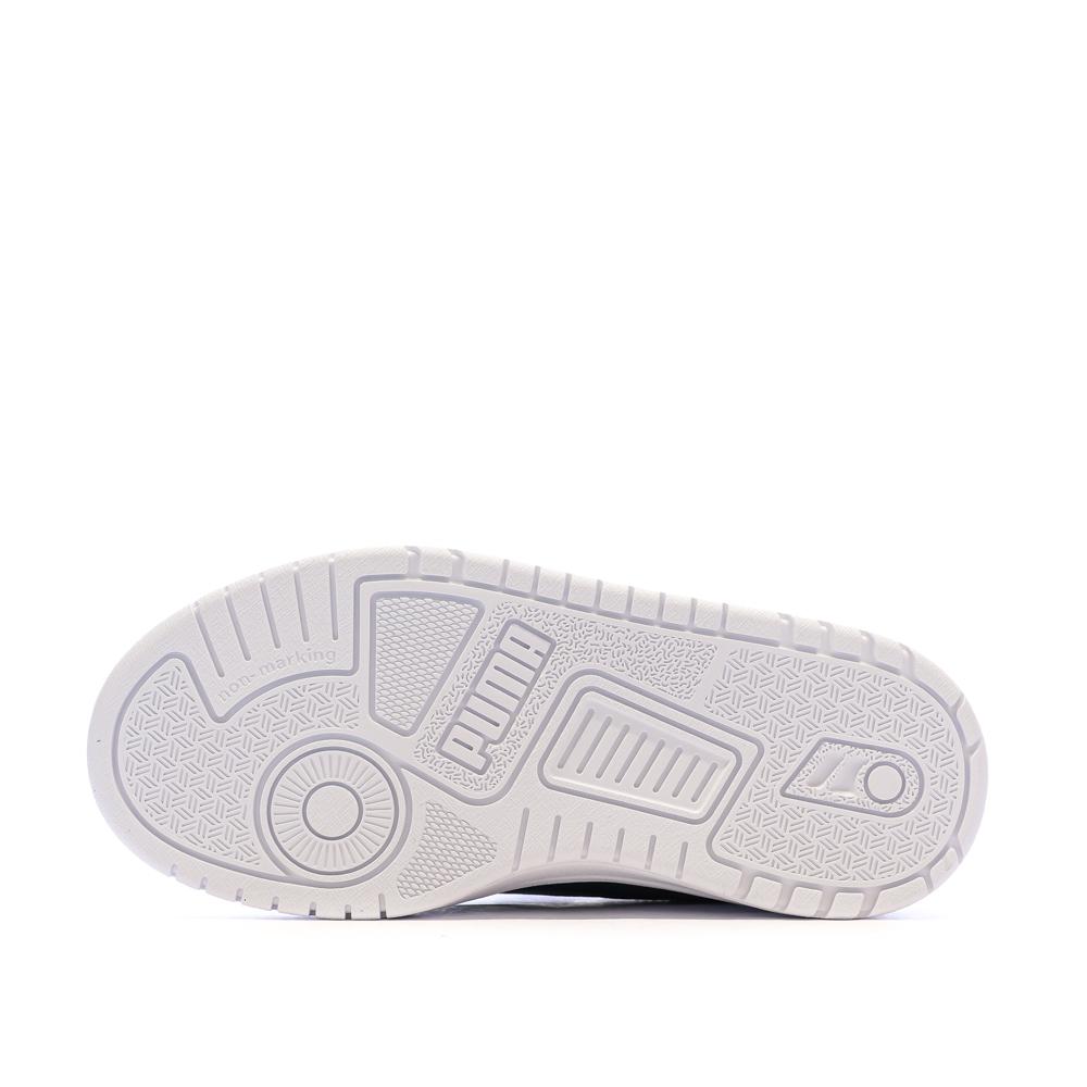 Zapatillas blancas/verdes para niño de Puma 403740 ver 5