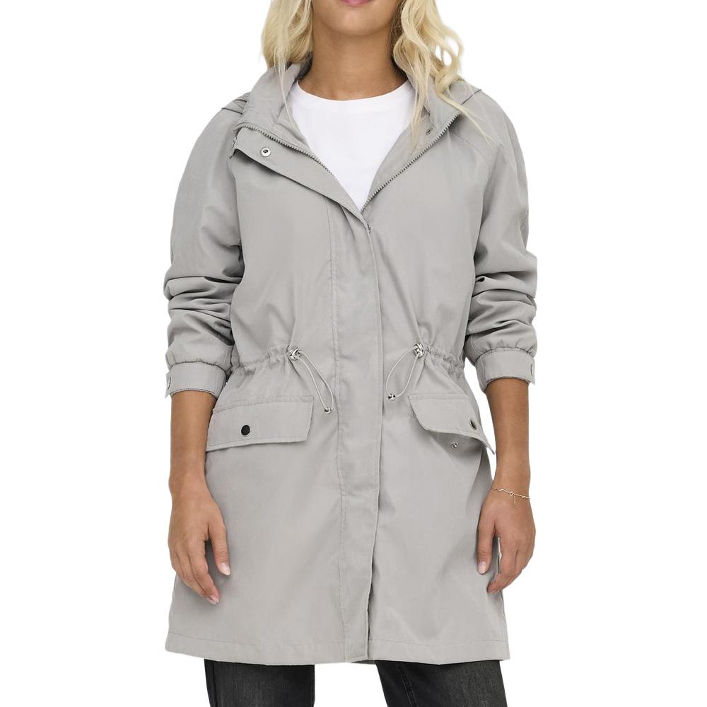 Parka Gris Femme Only Hazen pas cher