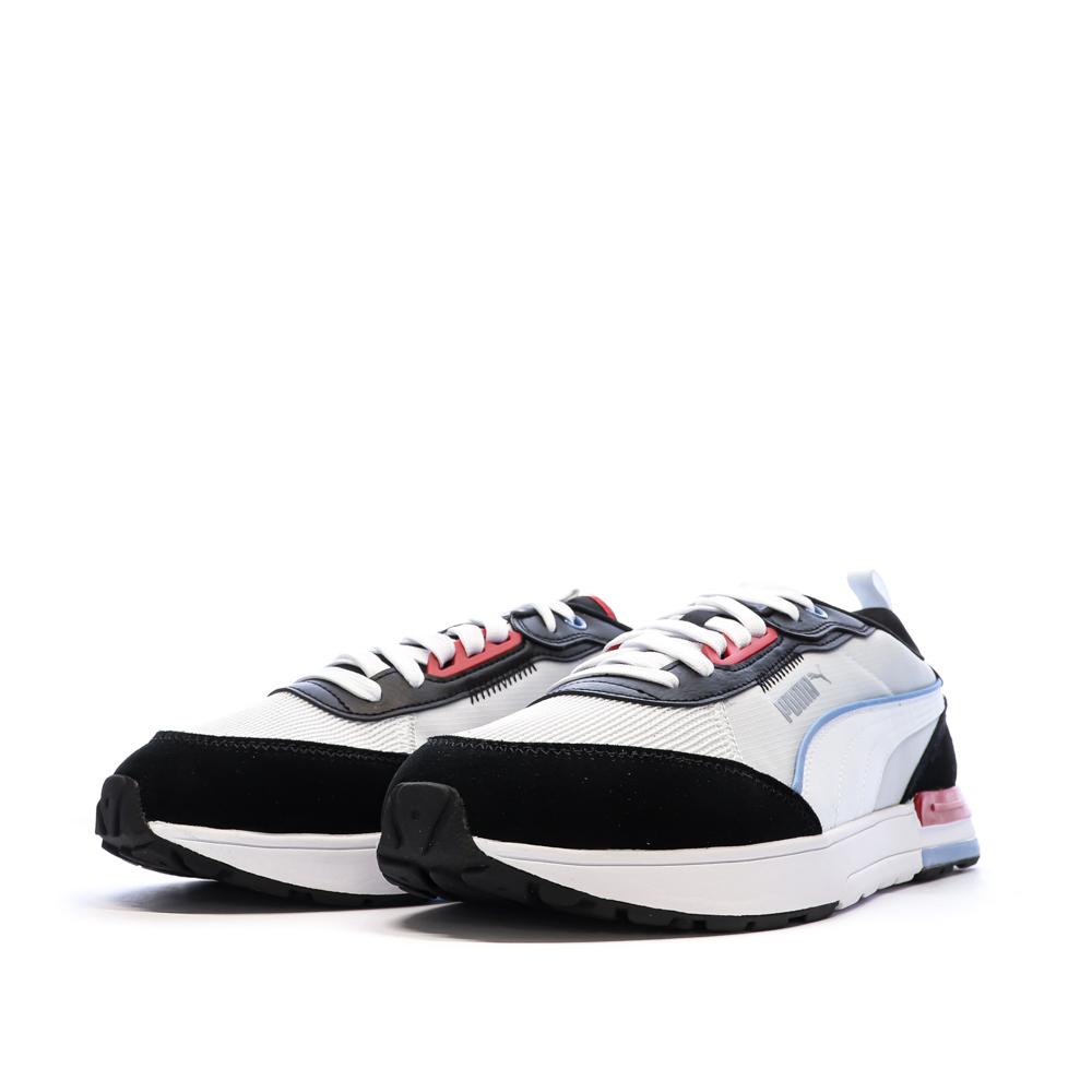 Baskets Blanc/Marine Homme Puma Puma R22 vue 6
