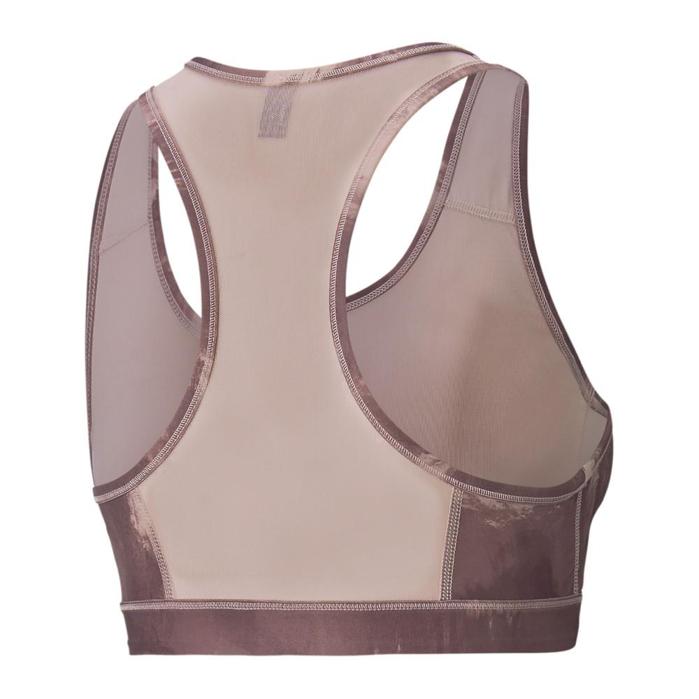 Brassière Mauve Femme Puma 4keeps Graphic vue 2