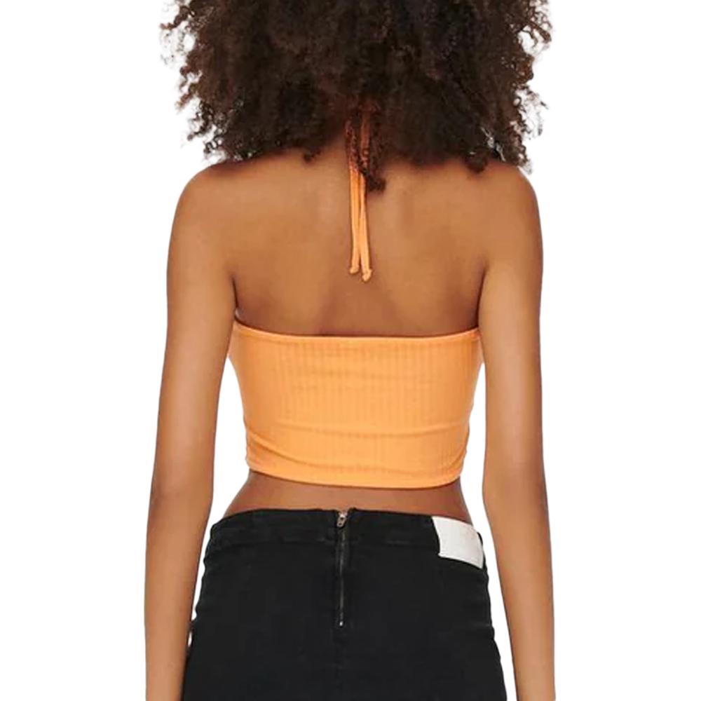 Top Orange Femme Only Lemma vue 2