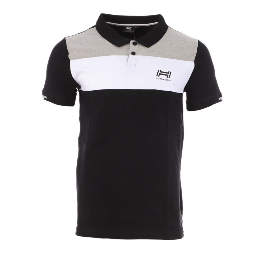 Polo Noir Homme Hungaria Bennett pas cher