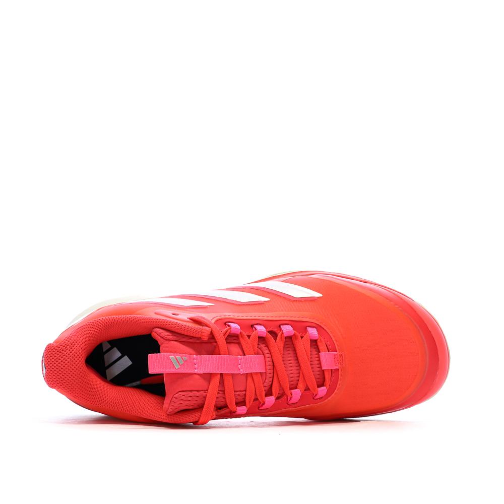 Tennisschuhe Rot Herren Adidas Avacourt 2 Ansicht 4