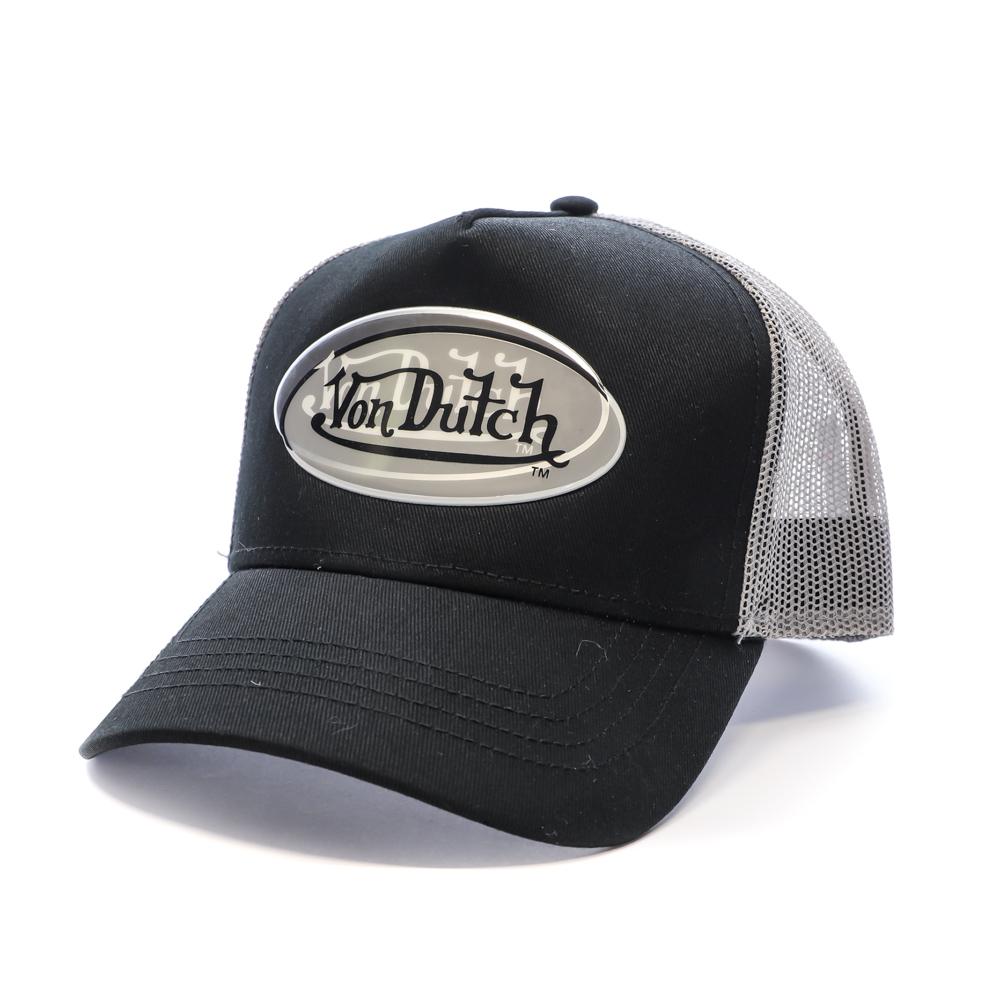 Casquette Noir/Gris Homme Von Dutch Adec pas cher