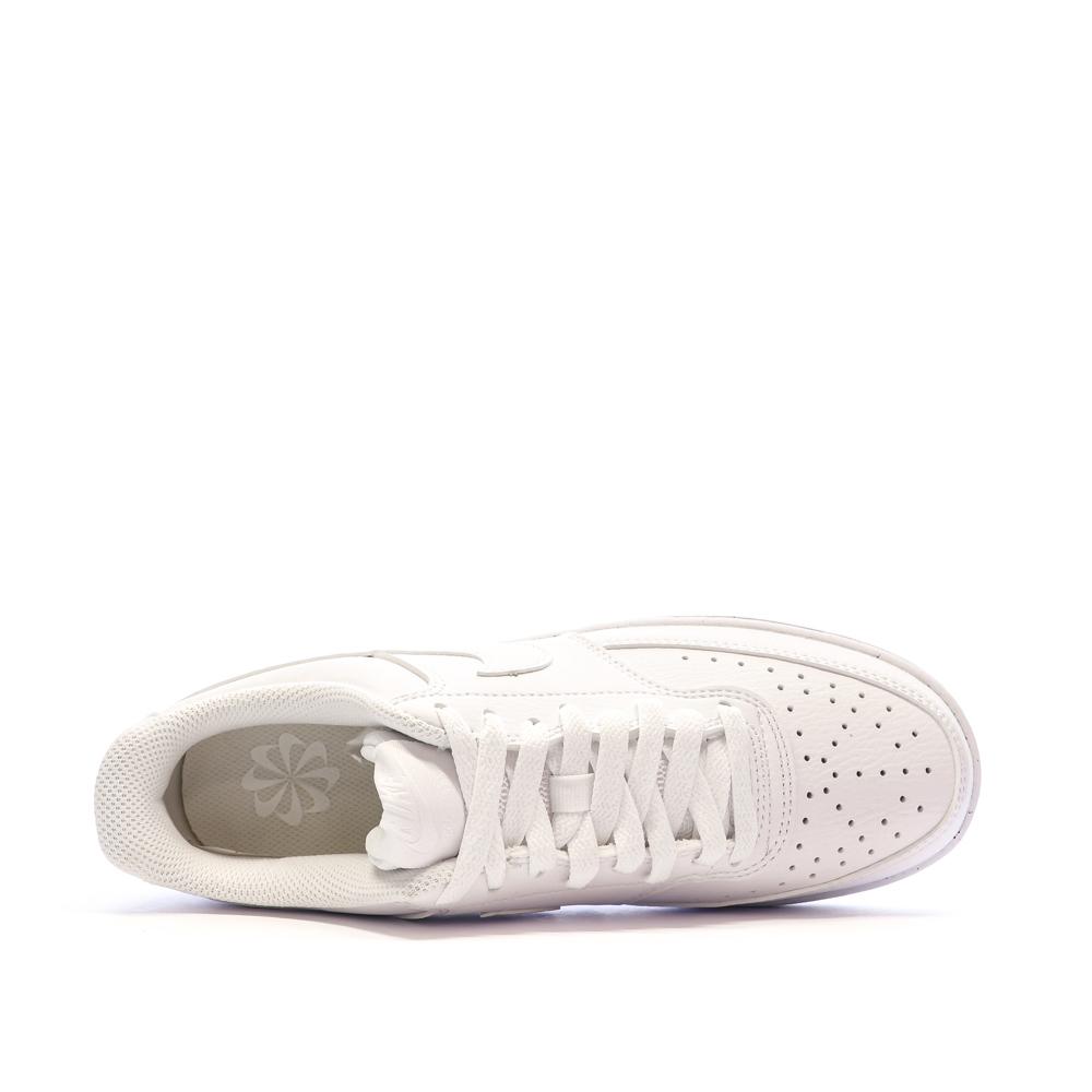 Baskets Blanches Femme Nike Court Vision Lo vue 4