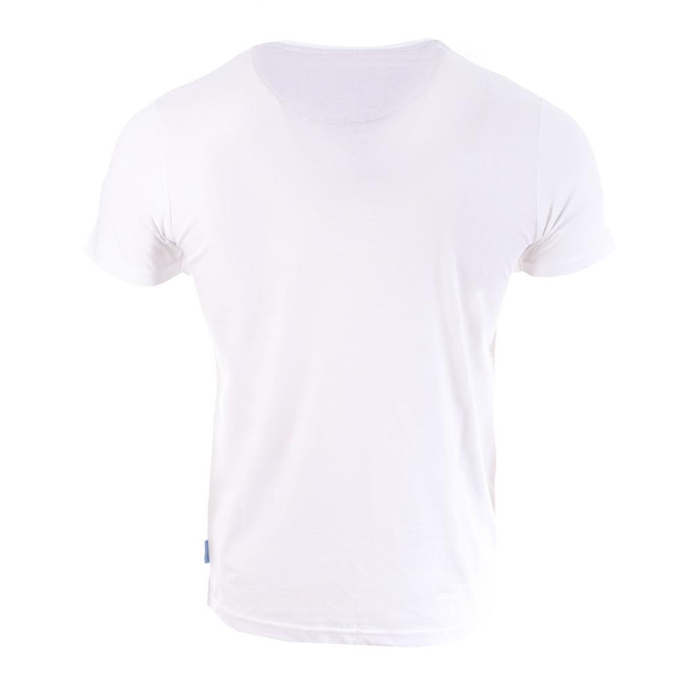T-shirt Blanc Homme La Maison Blaggio Milda vue 2