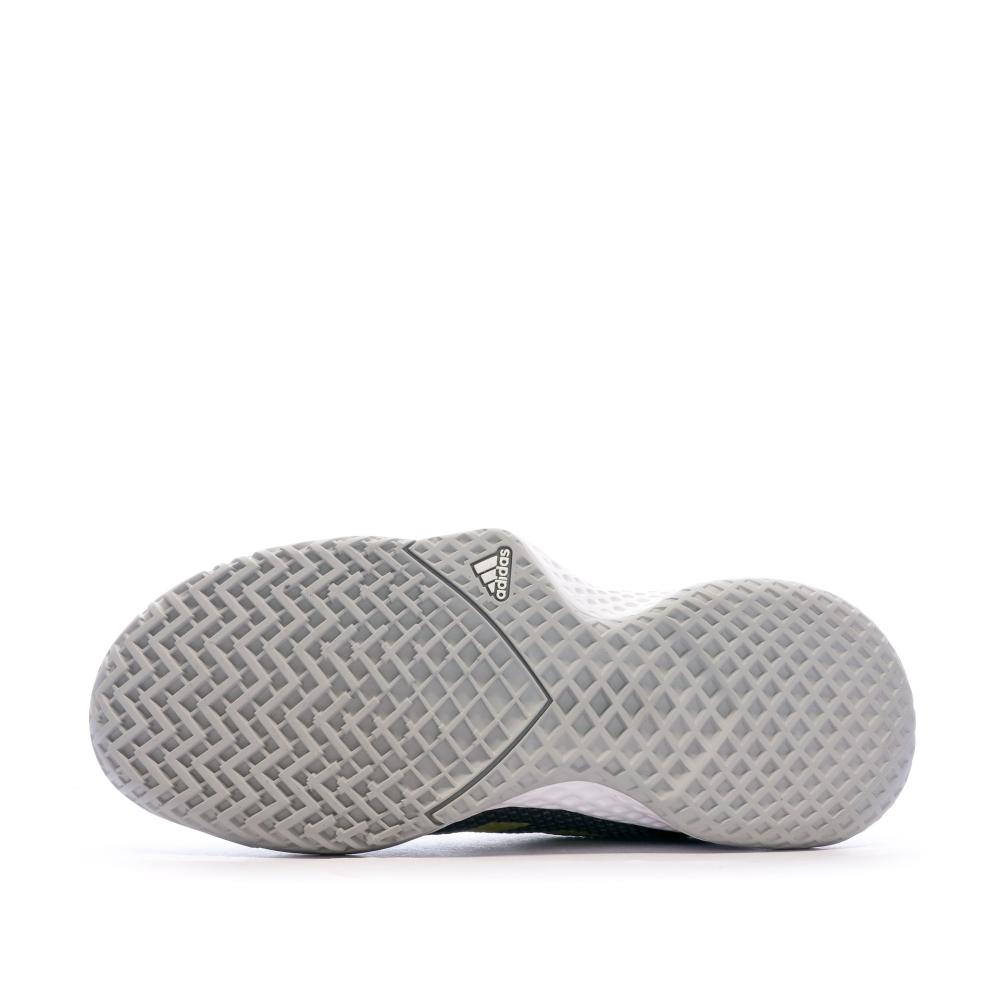 Chaussures De Running Gris Femme Adidas Court Control vue 5