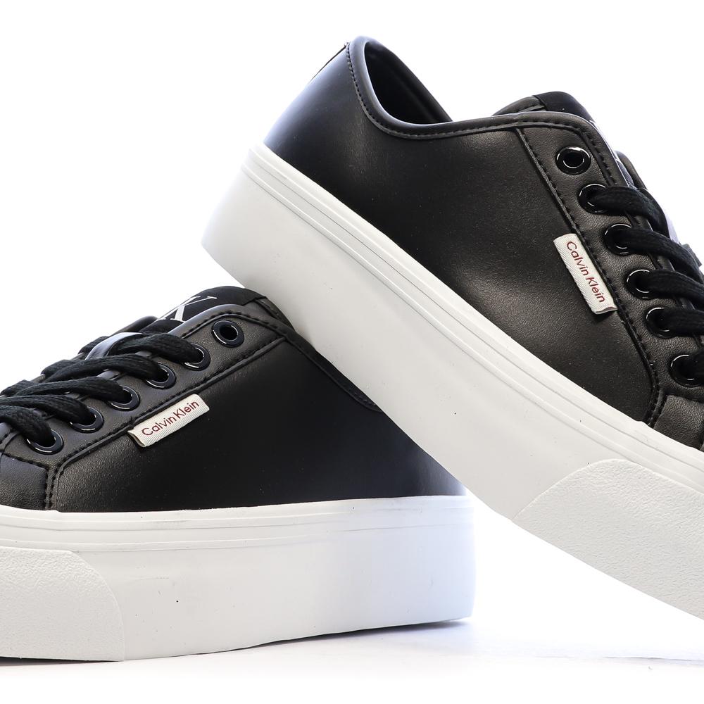 Baskets Noir Femme Calvin Klein Jeans Low Pro Cups vue 7