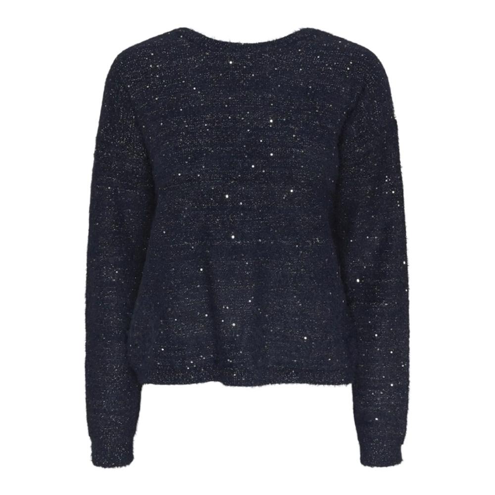 Gilet Marine Femme Pieces Nilja vue 2