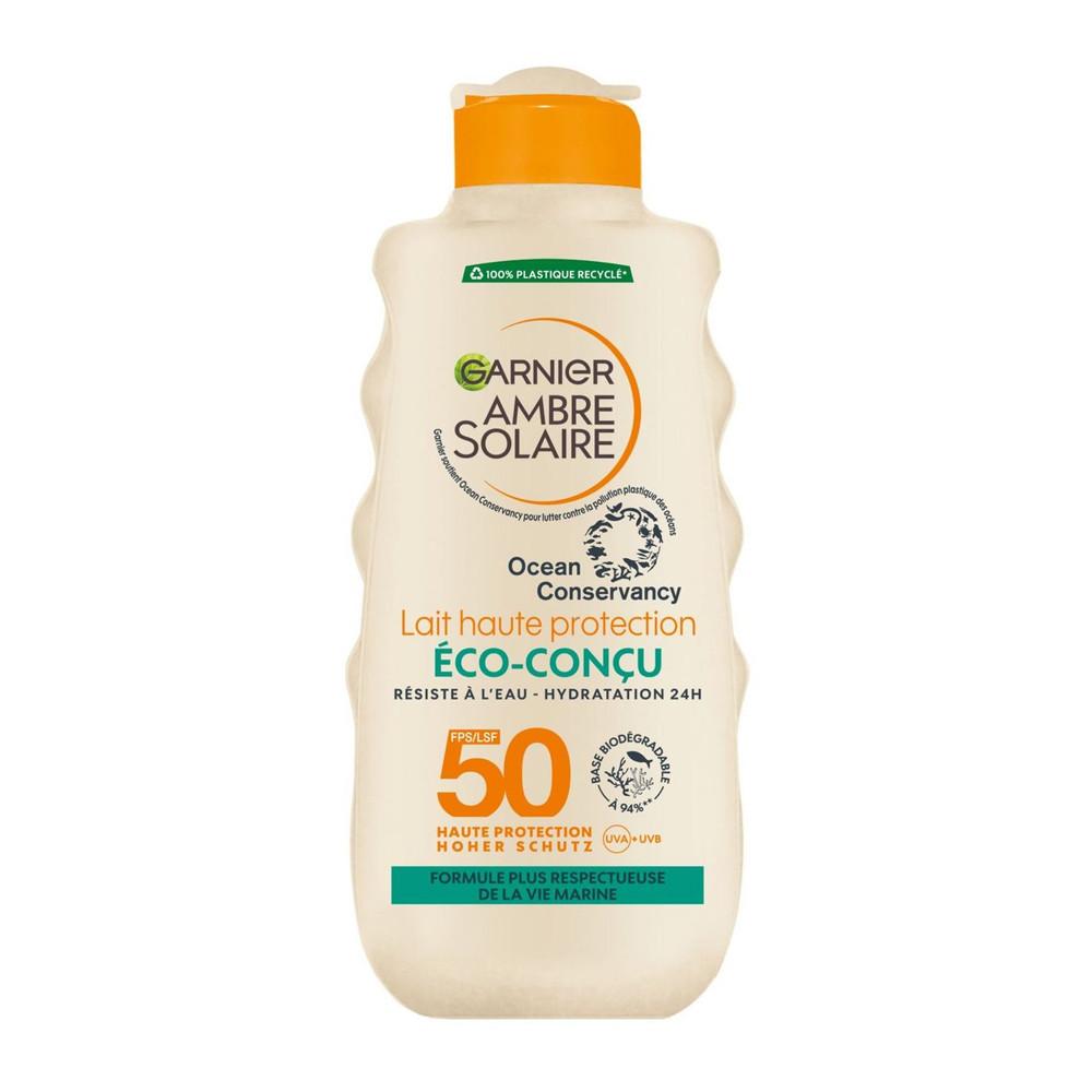 Ambre Solaire Lait Haute Protection Garnier FPS 50 200ml pas cher