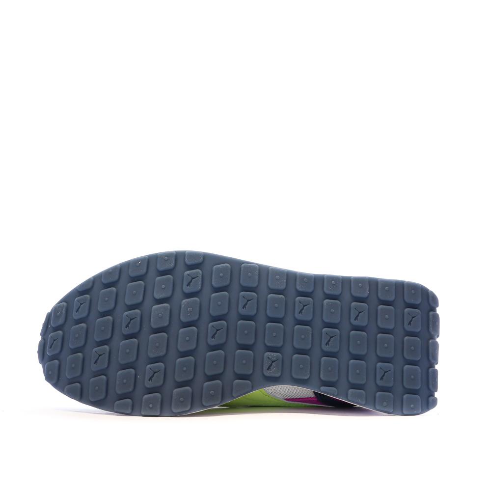 Baskets Blanche/Jaune Femme Puma Cruise Rider vue 5
