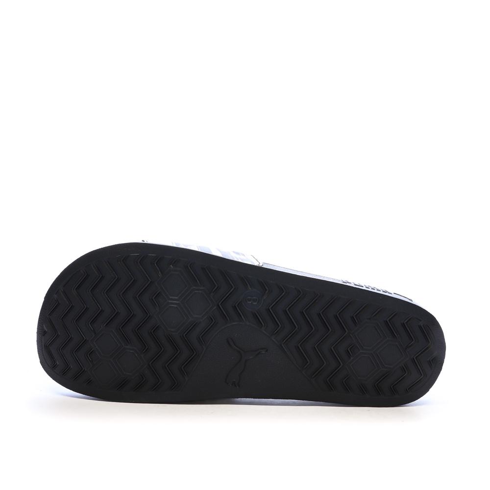 Claquettes Blanches/Noires/Argent Homme Puma 308368 vue 2