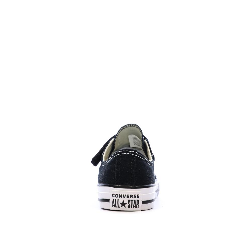 All Star Baskets Noires Enfant Converse Chuck Taylor 1v Easy-on vue 3