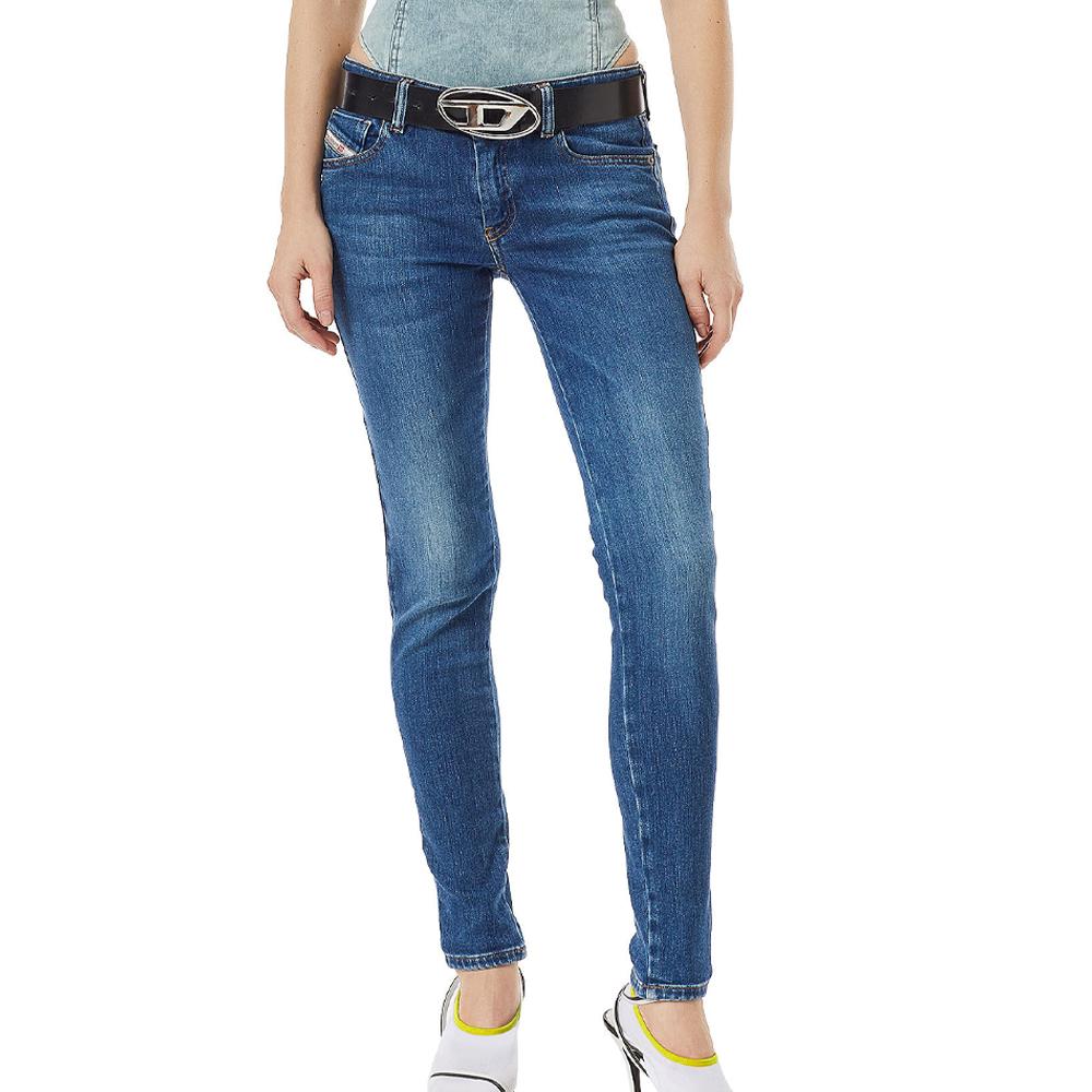Jean Bleu Femme Diesel Slandy pas cher