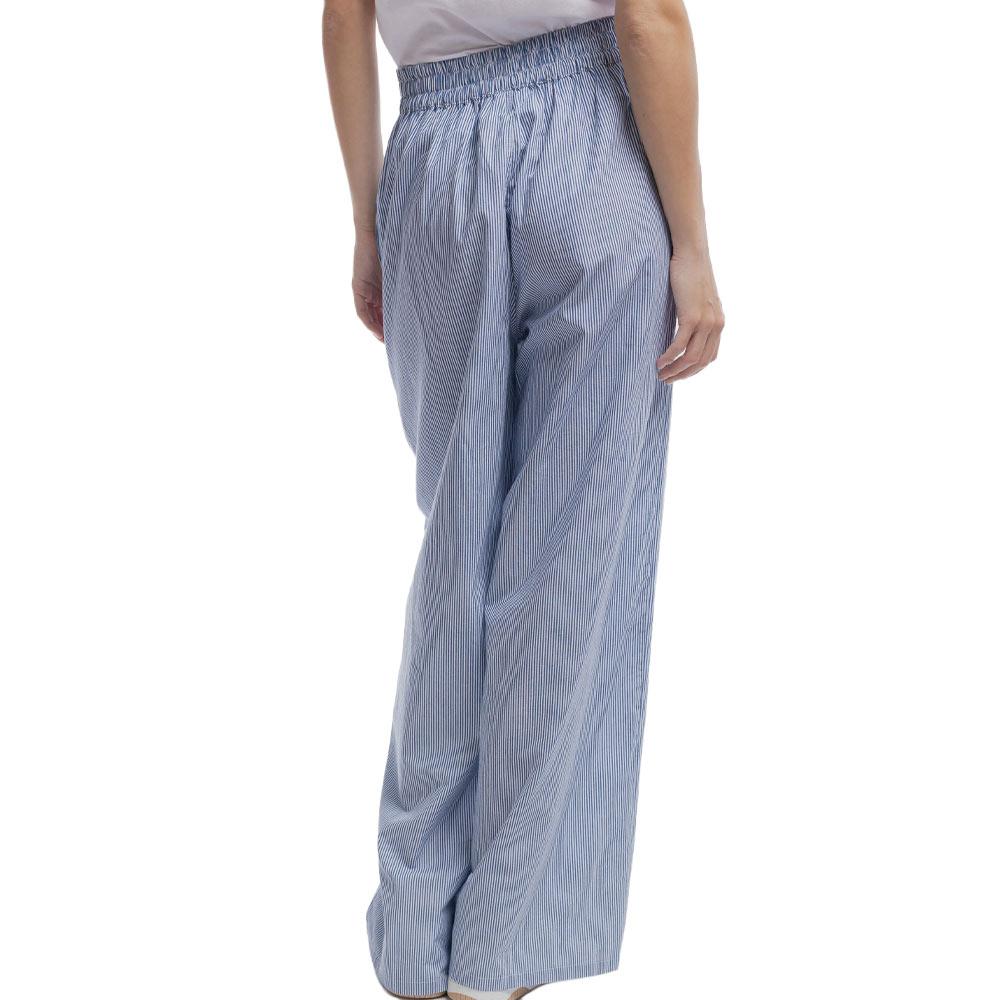 Pantalon fluide Bleu/Blanc Femme Teddy Smith Rebelle vue 2