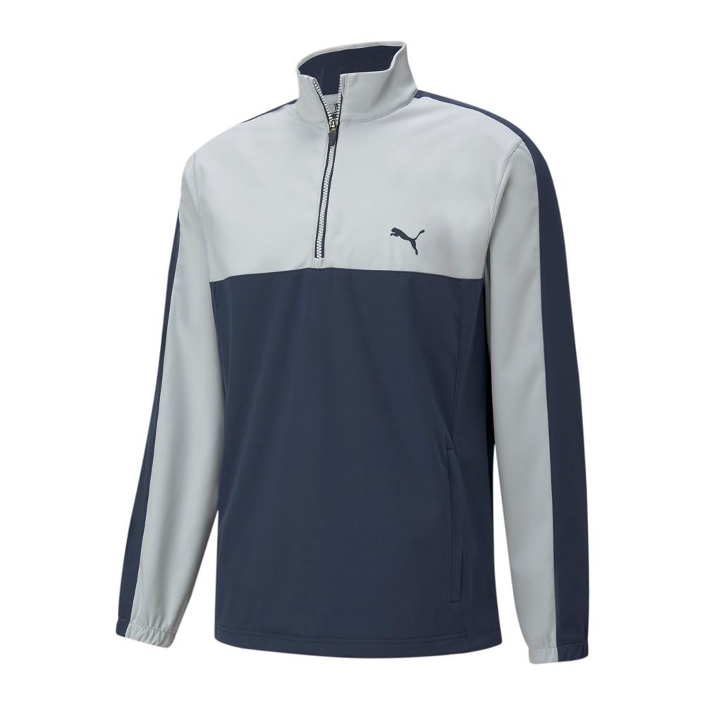 Veste 1/2 zip Marine/Gris Homme Puma Riverwalk pas cher