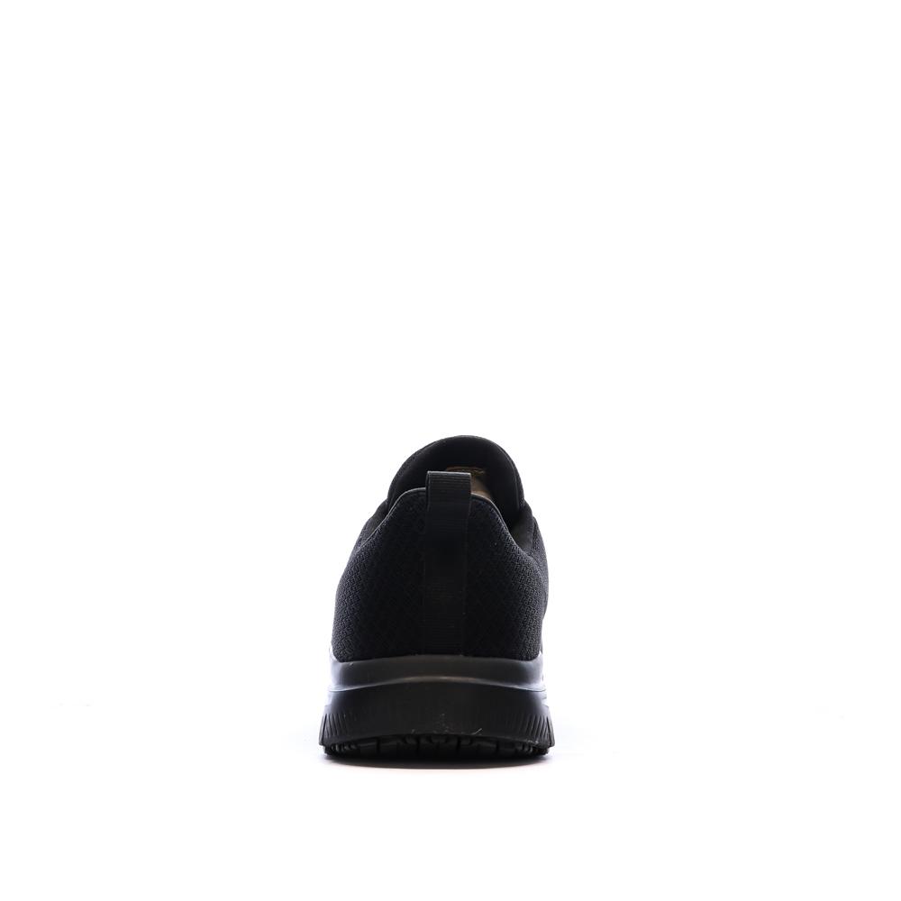 Baskets Noires Homme Skechers Flex Advantage vue 3