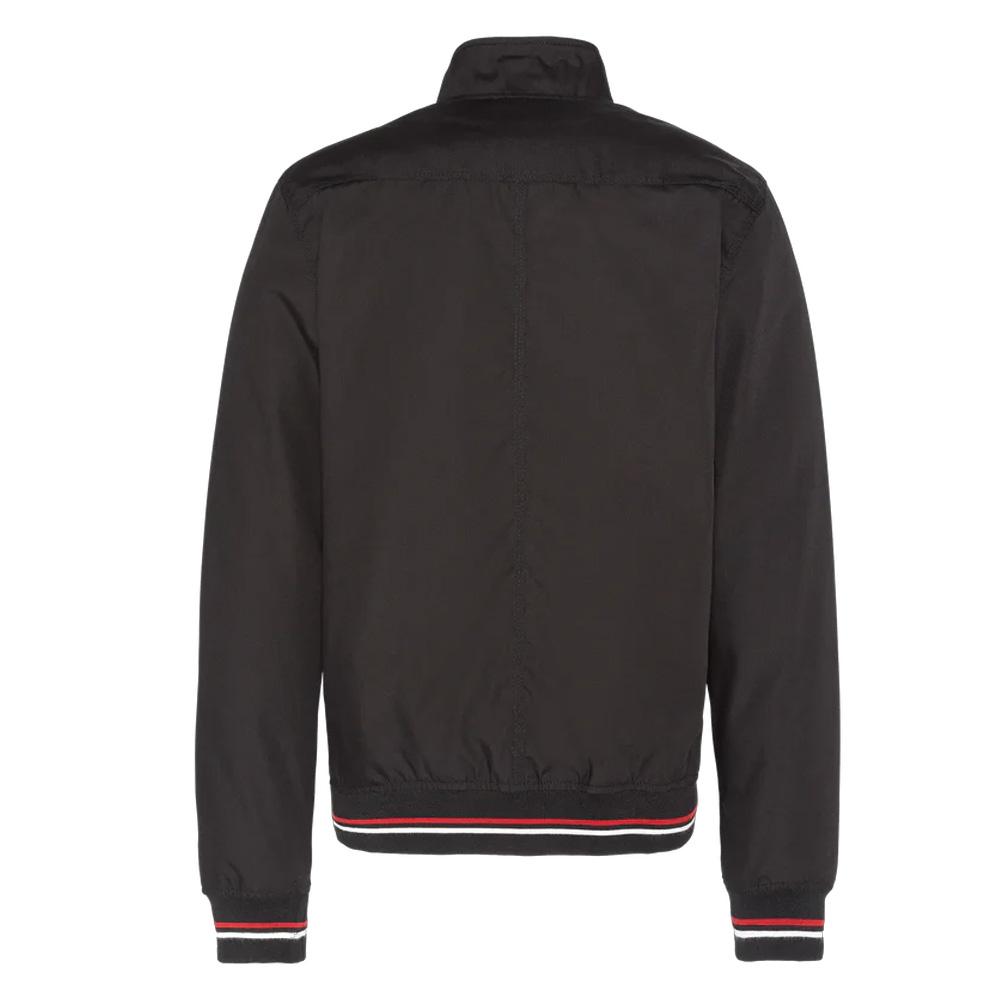Veste Noire Homme Schott Stardusts vue 2