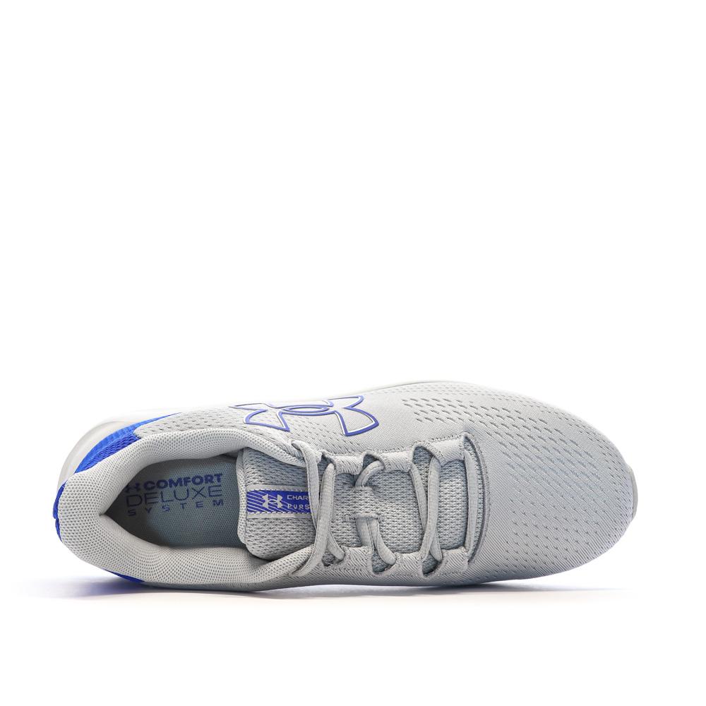 Chaussures de running Gris/Bleu Homme Under Armour Charged vue 4
