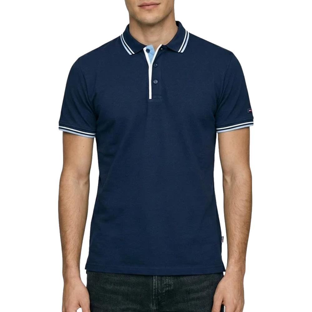 Polo Marine Homme Lee Cooper GLC2044 pas cher