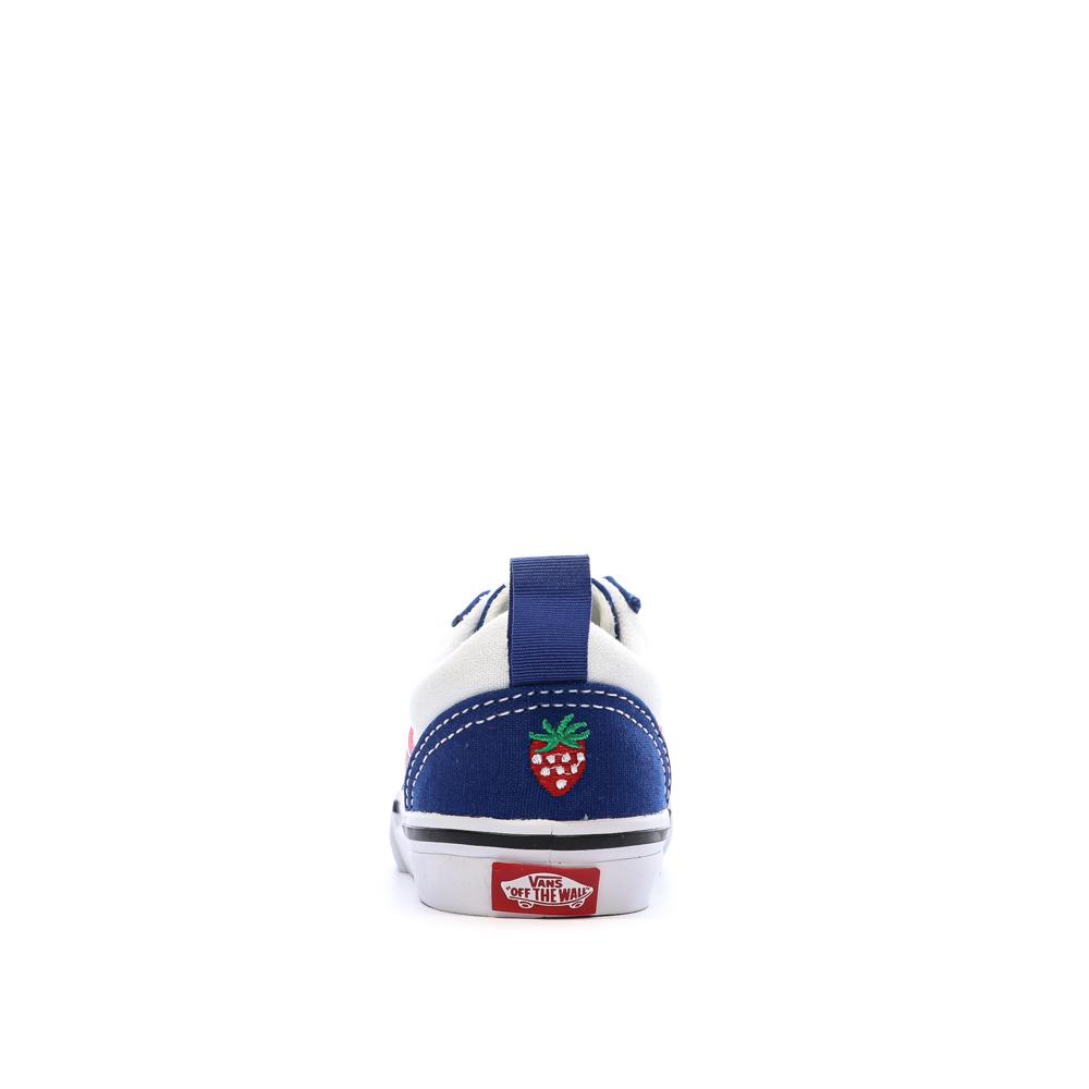 Baskets Bleu/Blanc/Rouge Garçon/Fille Vans Ward Slip vue 3