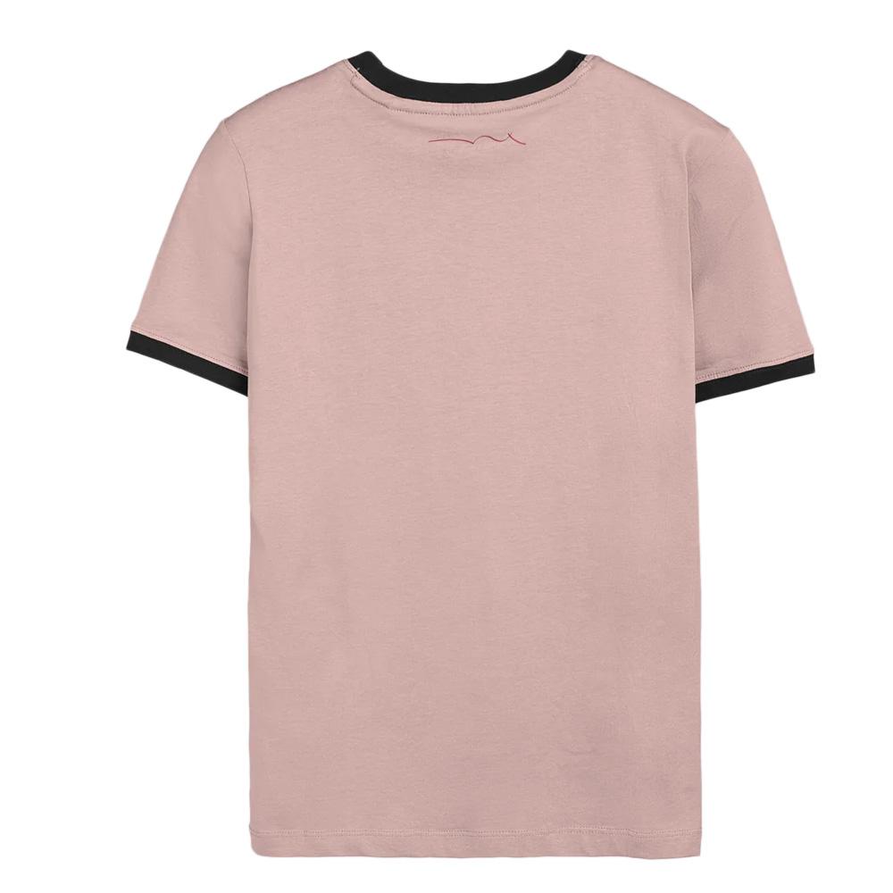 T-Shirt Rose Homme Teddy Smith Ticlass vue 2