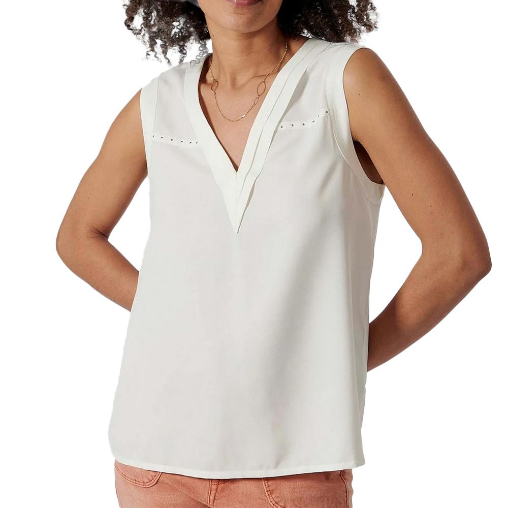 Blouse Blanc Femme Kaporal CELY pas cher