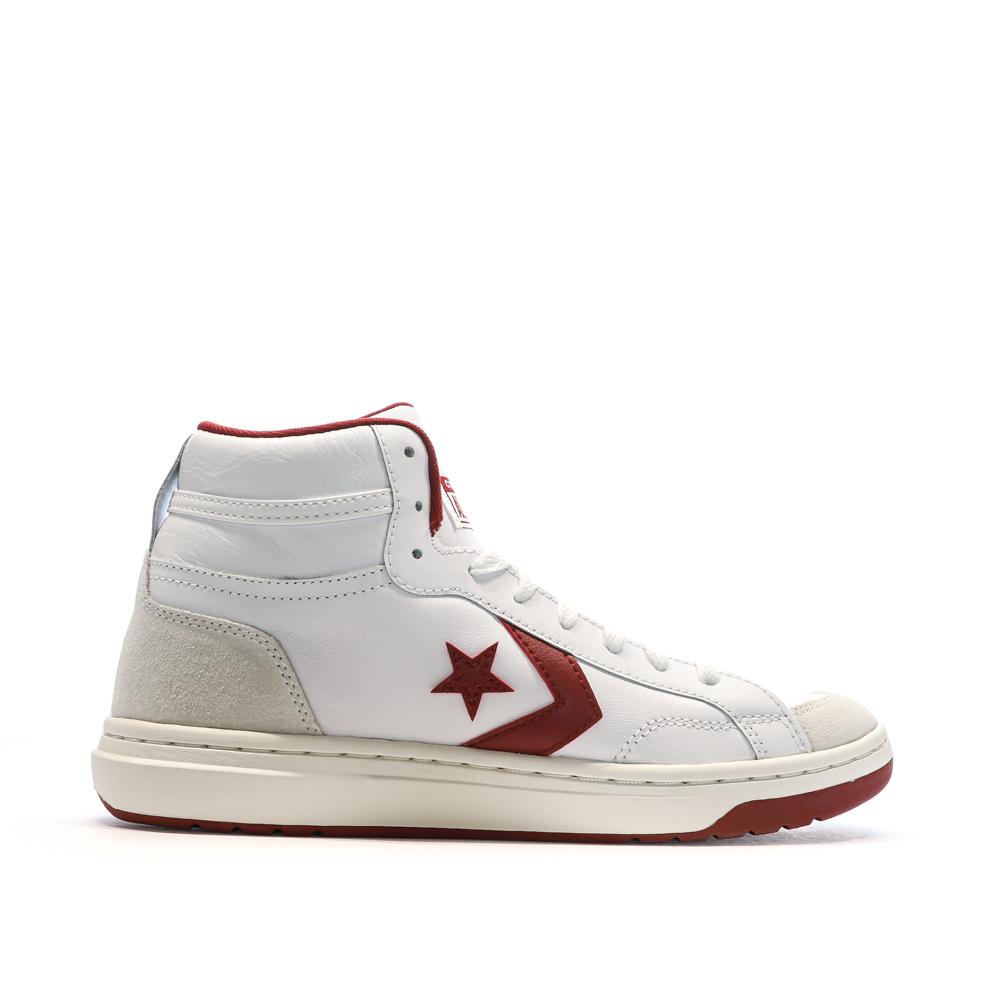 Baskets Blanc/Rouge Homme Converse Pro Blaze V2 vue 2