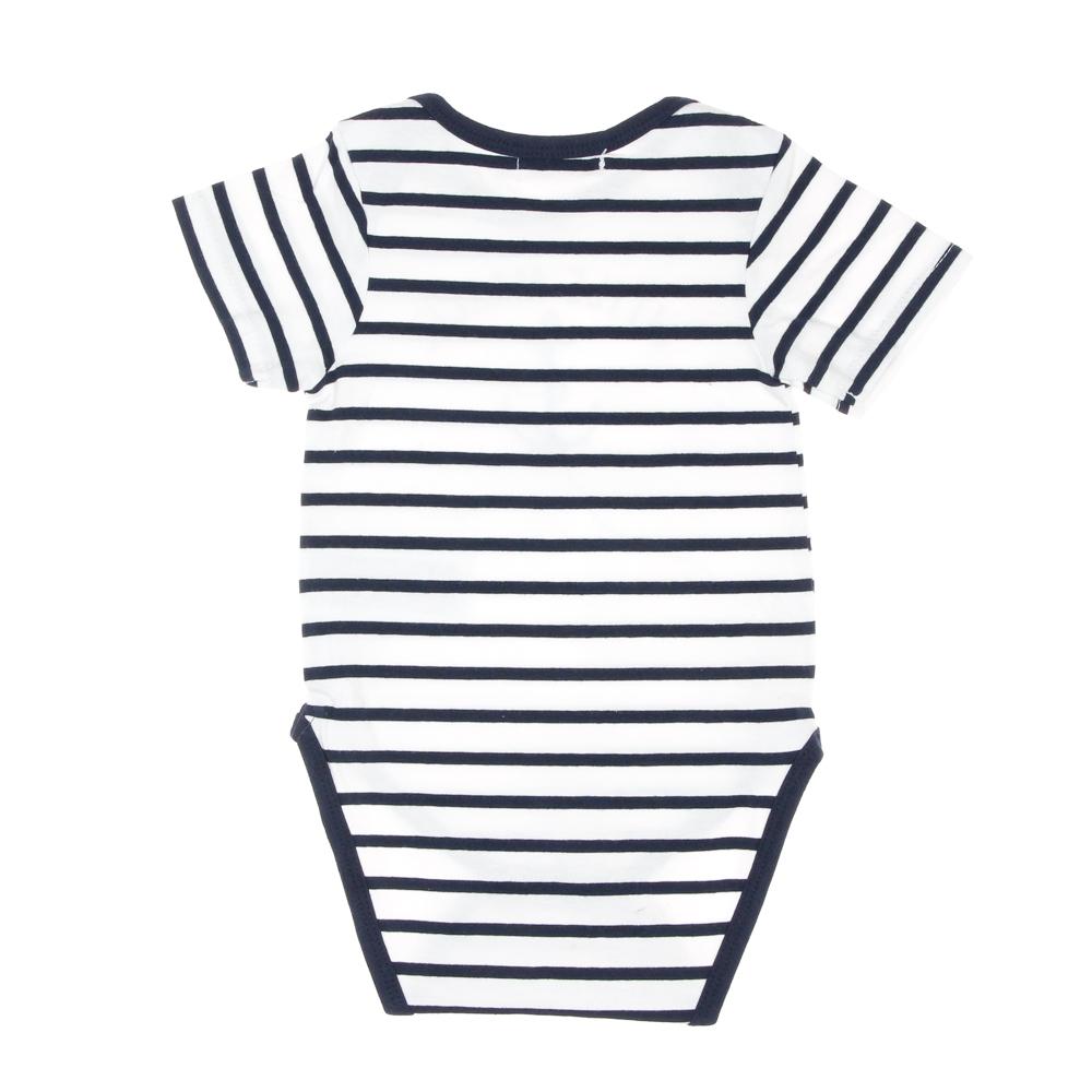 Body Blanc/Marine Garçon/Fille Little Marcel LMEV0304 vue 2