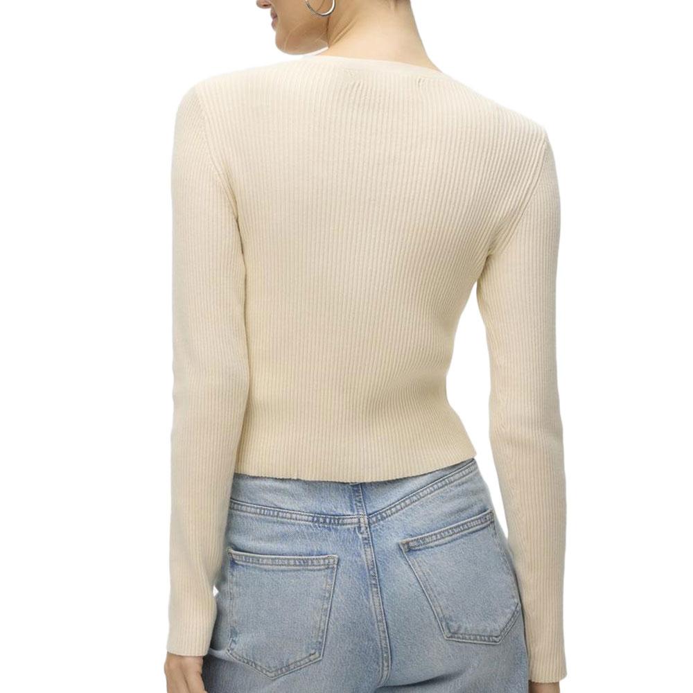 Gilet Beige Femme Vero Moda Glory 10300305 vue 2