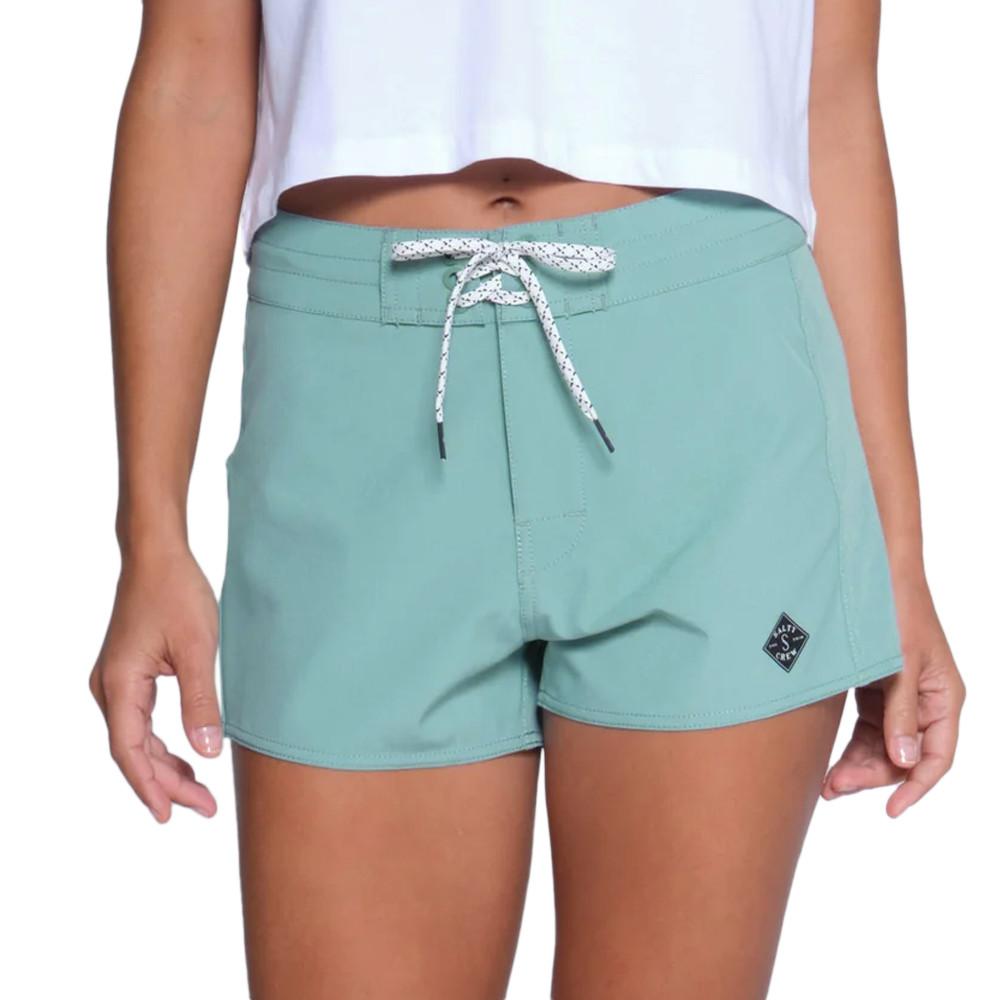 Short de bain Turquoise Femme Salty Crew Seaworthy Utility pas cher