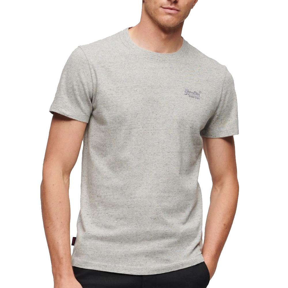 T-shirt Gris Chiné Homme Superdry Vintage M1011245A vue 2