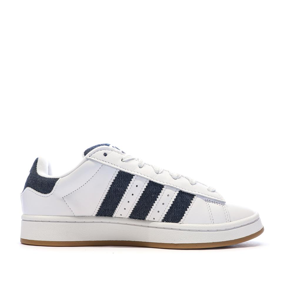 Campus 00s Adidas Baskets Homme Blanc/Bleu vue 2