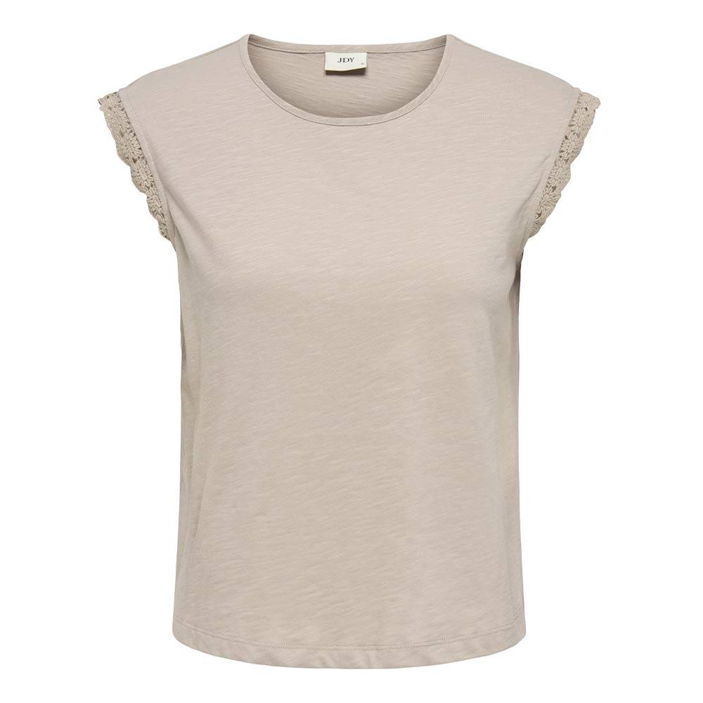 T-Shirt Beige Femme JDY Salva vue 2