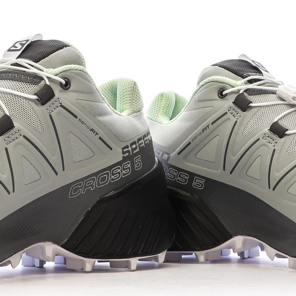 Chaussures de randonnées Grise Femme Salomon Speedcross vue 7