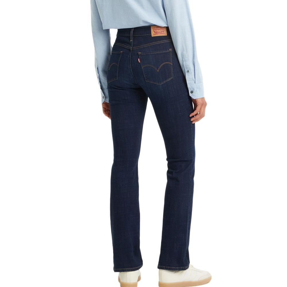 Jean 315 Bleu Femme Levi's Shaping Boot Dark Indigo vue 2