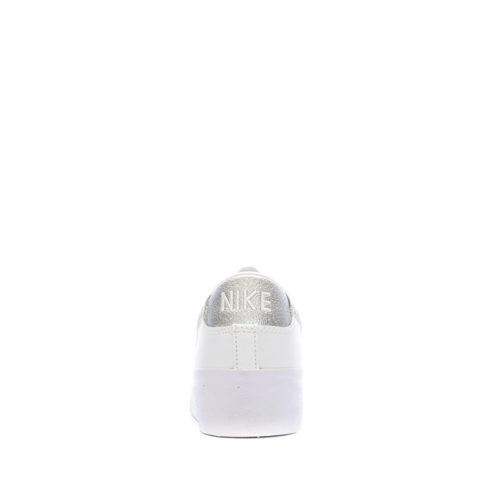 Nike blazer low femme argent on sale