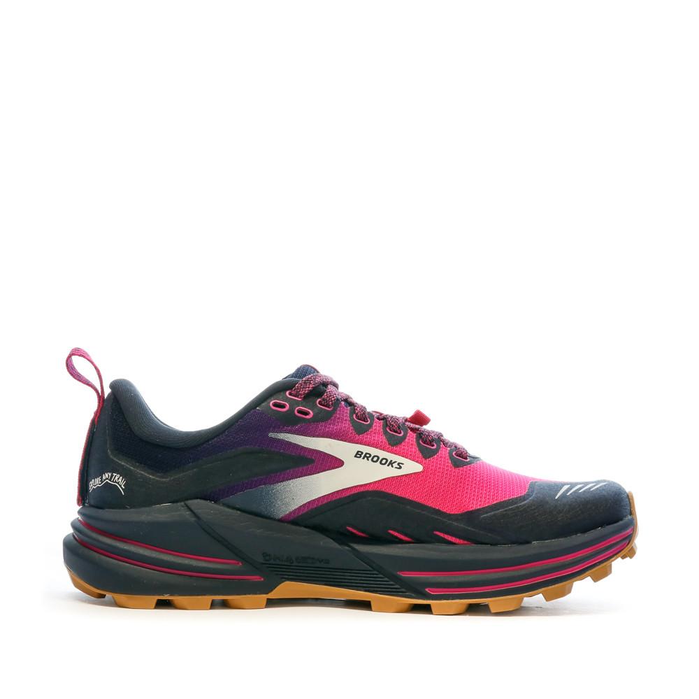 Chaussures de Trail Rose Femme Brooks Cascadia 16 vue 2