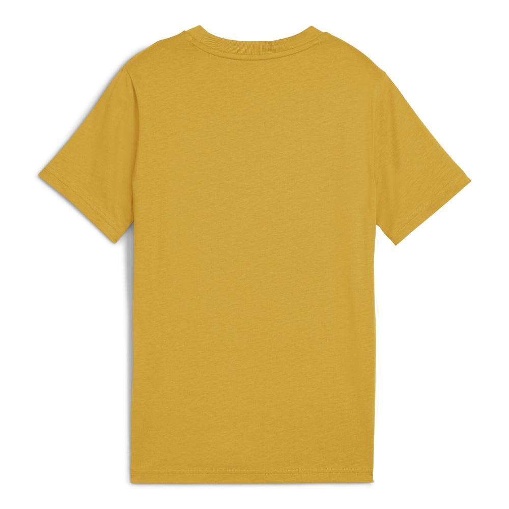 T-shirt Jaune Garçon Puma Ess 2 Color Logo vue 2
