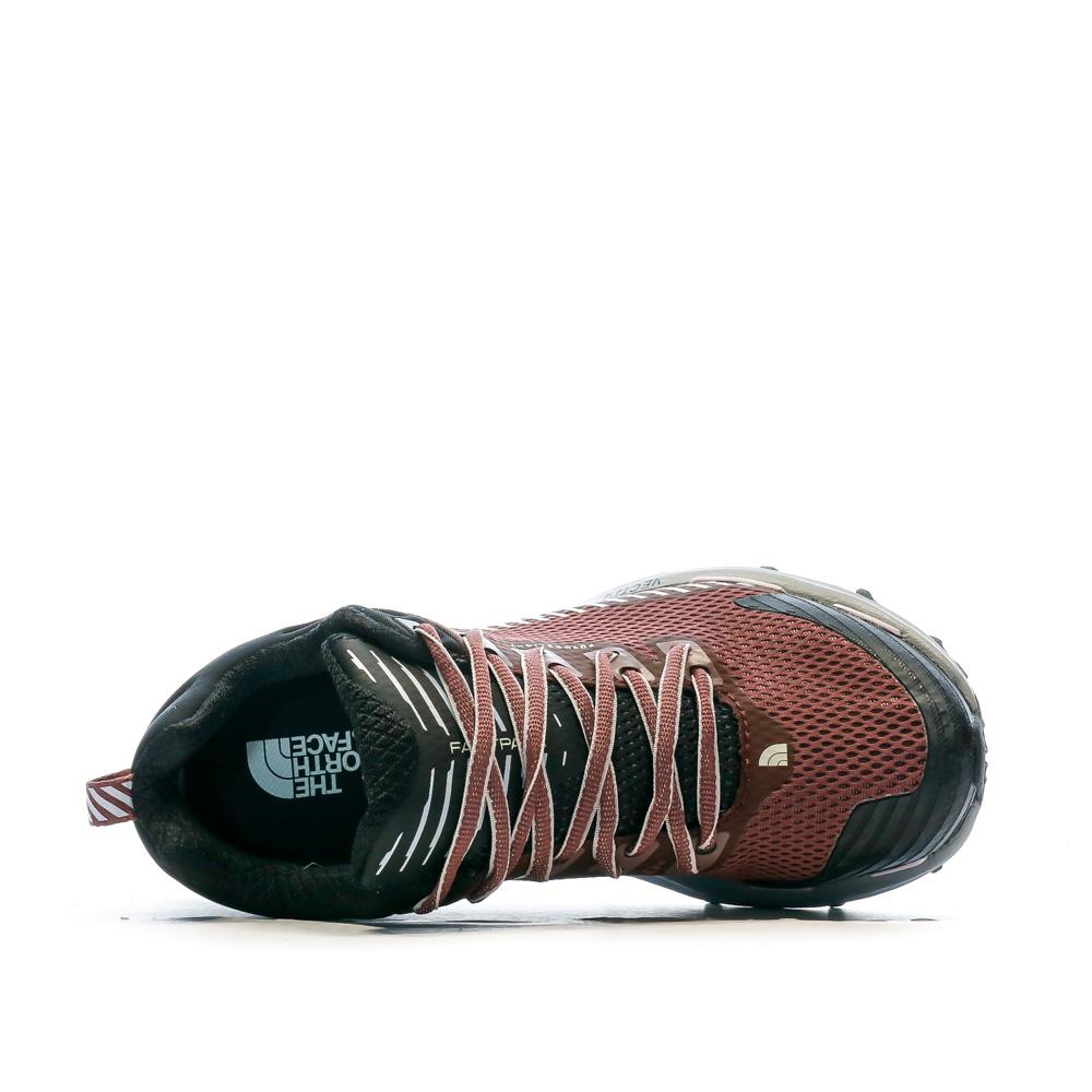 Chaussure Randonnee Bordeaux Femme The North Face Vectiv vue 4