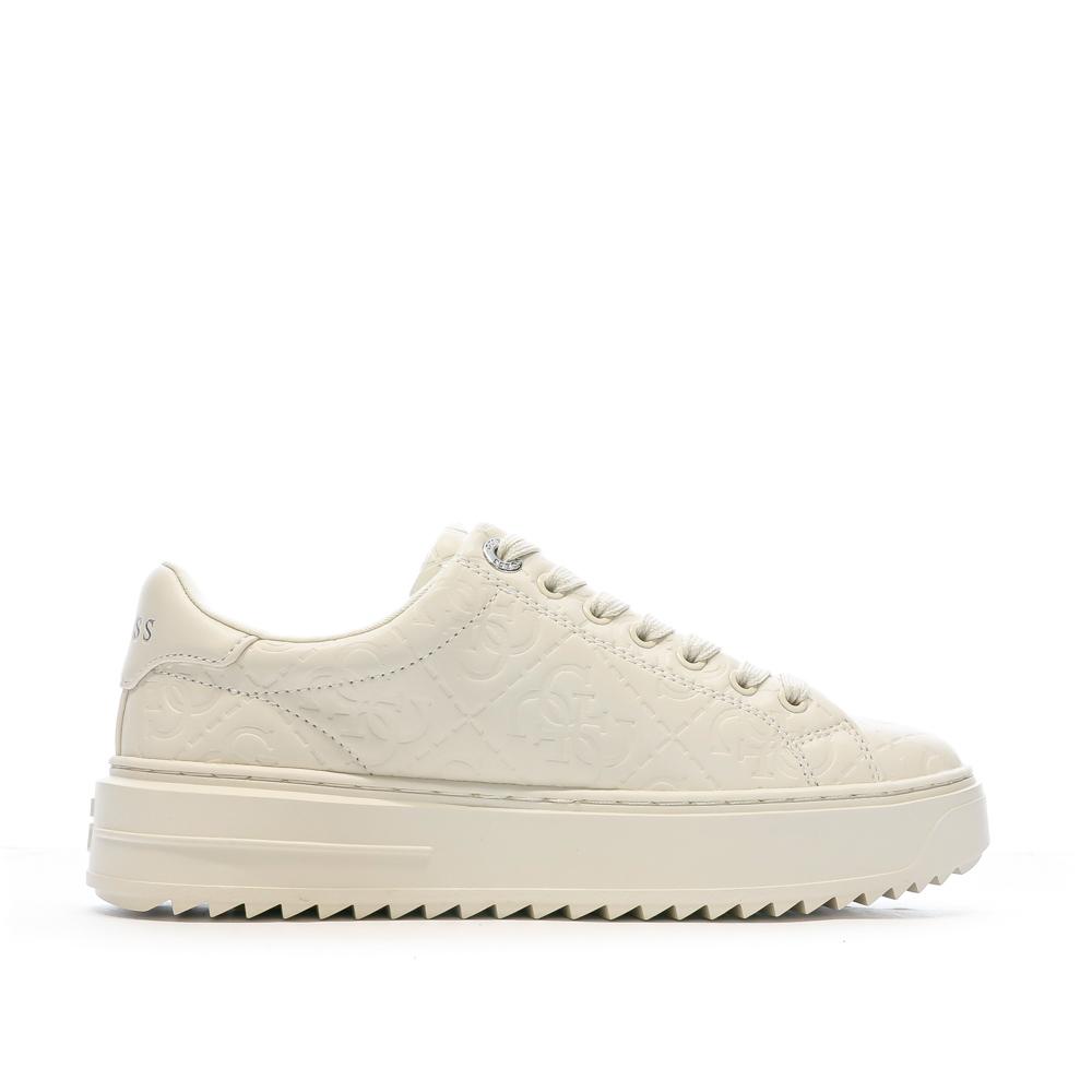 Baskets Blanches Femme Guess Denesa 12 vue 2