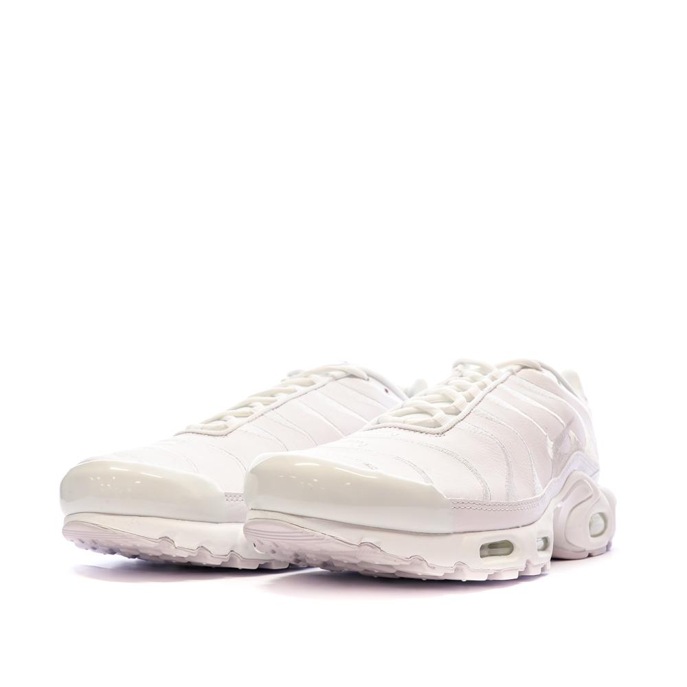Baskets Blanches Homme Nike Air Max Plus vue 6