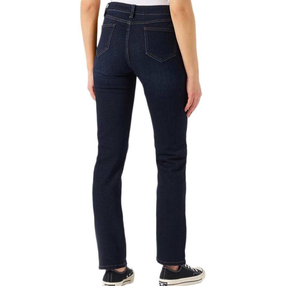 Jean Droit Bleu Foncé Femme Morgan 221 vue 2