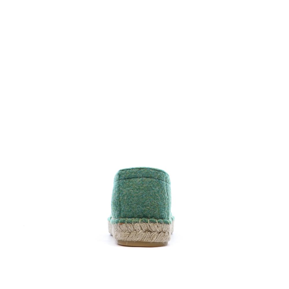 Espadrilles verde oscuro para mujer Pare Gabia Anitz ver 3