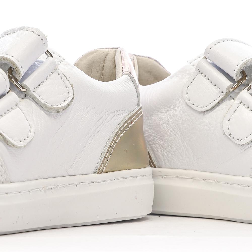 Baskets Blanc/Métal Fille Aster 932460 vue 7