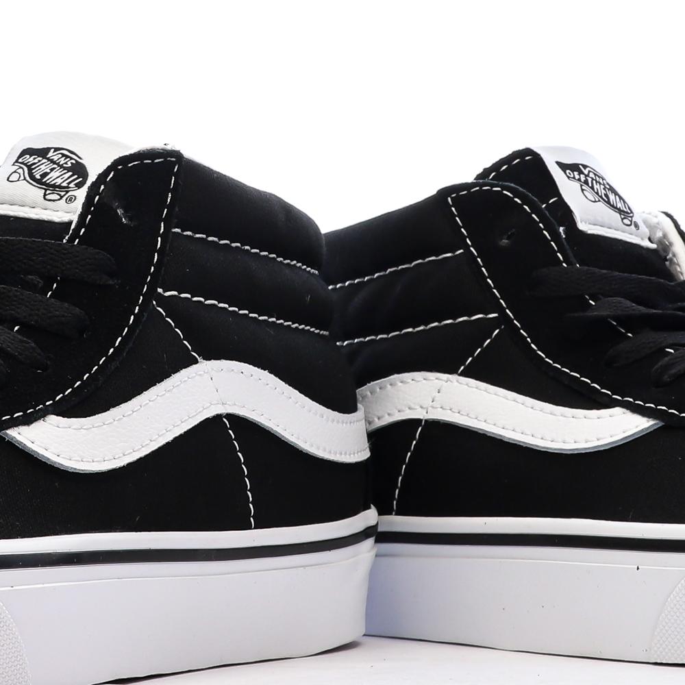 Zapatillas deportivas negras unisex Vans UA Sk8-mid Reissue ver 7