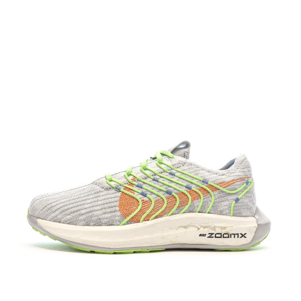 Chaussures de Running Gris/Jaune Femme Nike Pegasus Turbo Next Nature pas cher