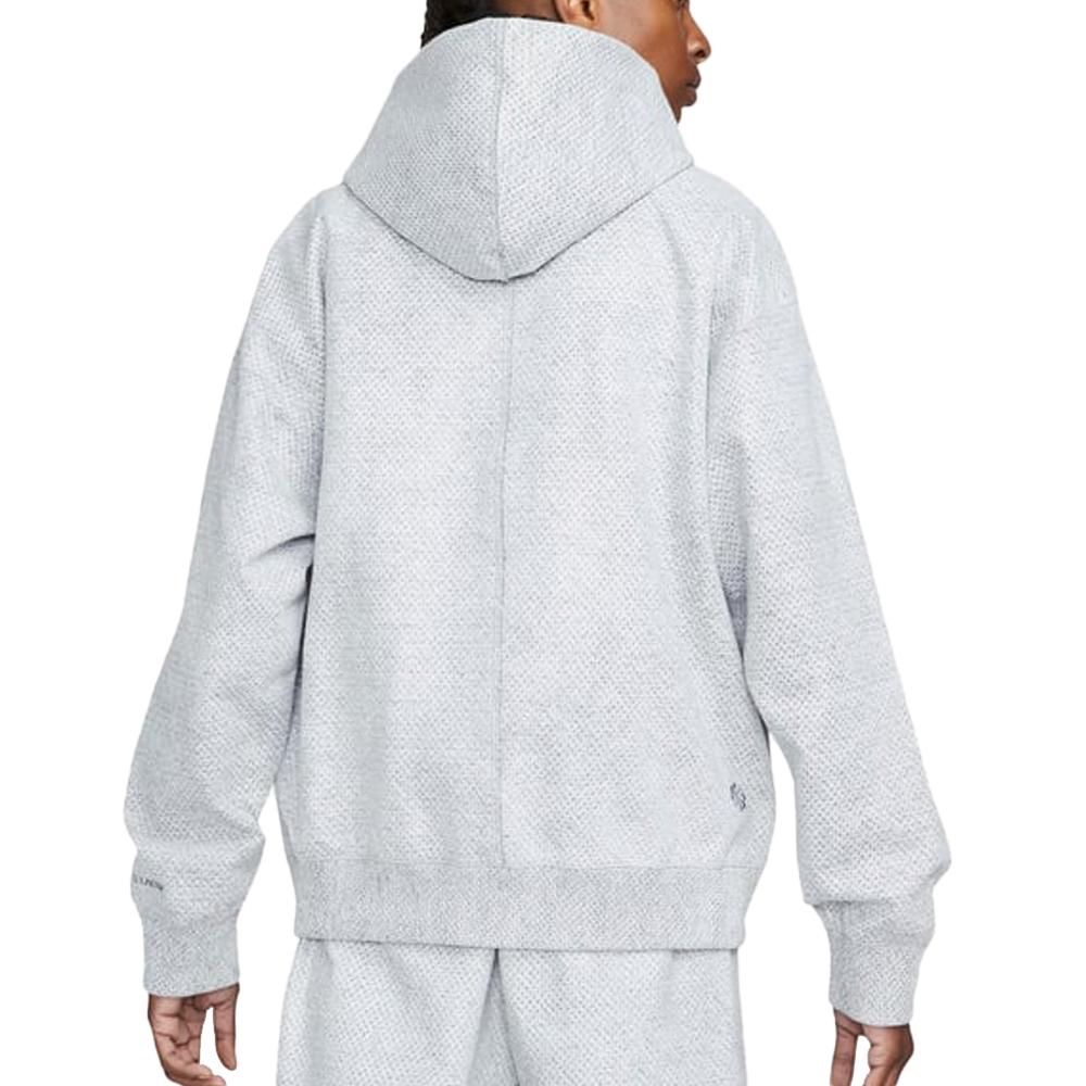 Sweat Gris Homme Nike Hoodie vue 2